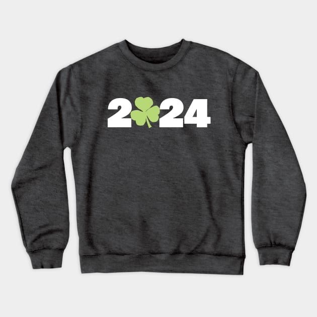 St Patricks Day 2024 Crewneck Sweatshirt by ellenhenryart